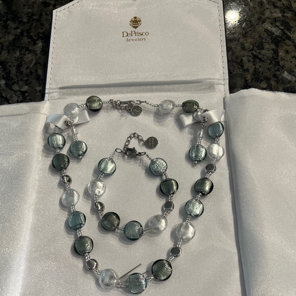 Antica Murinna Glass beaded jewelry set